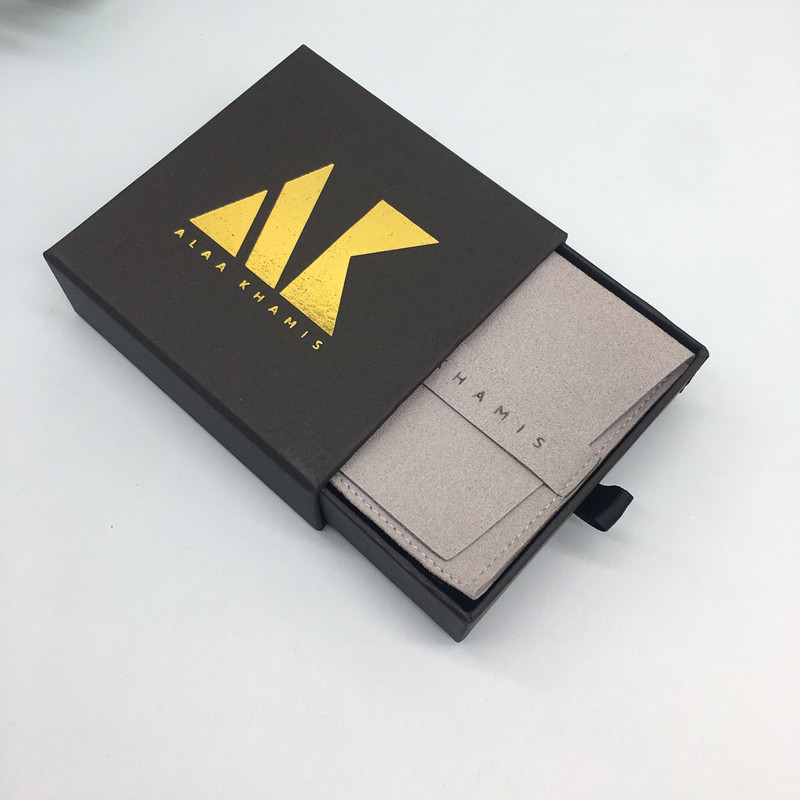 Custom Logo Packaging Pouches  - Velvet Jewelry Box ulasan dan harga