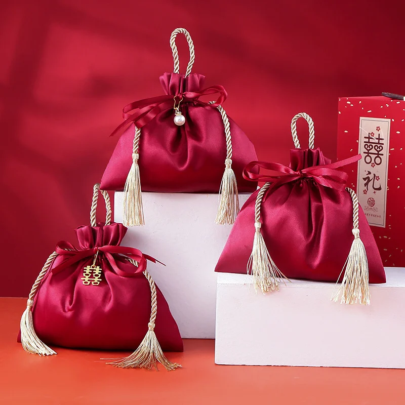 10PCS Luxury Packing Drawstrin - Velvet Jewelry Box ulasan dan harga