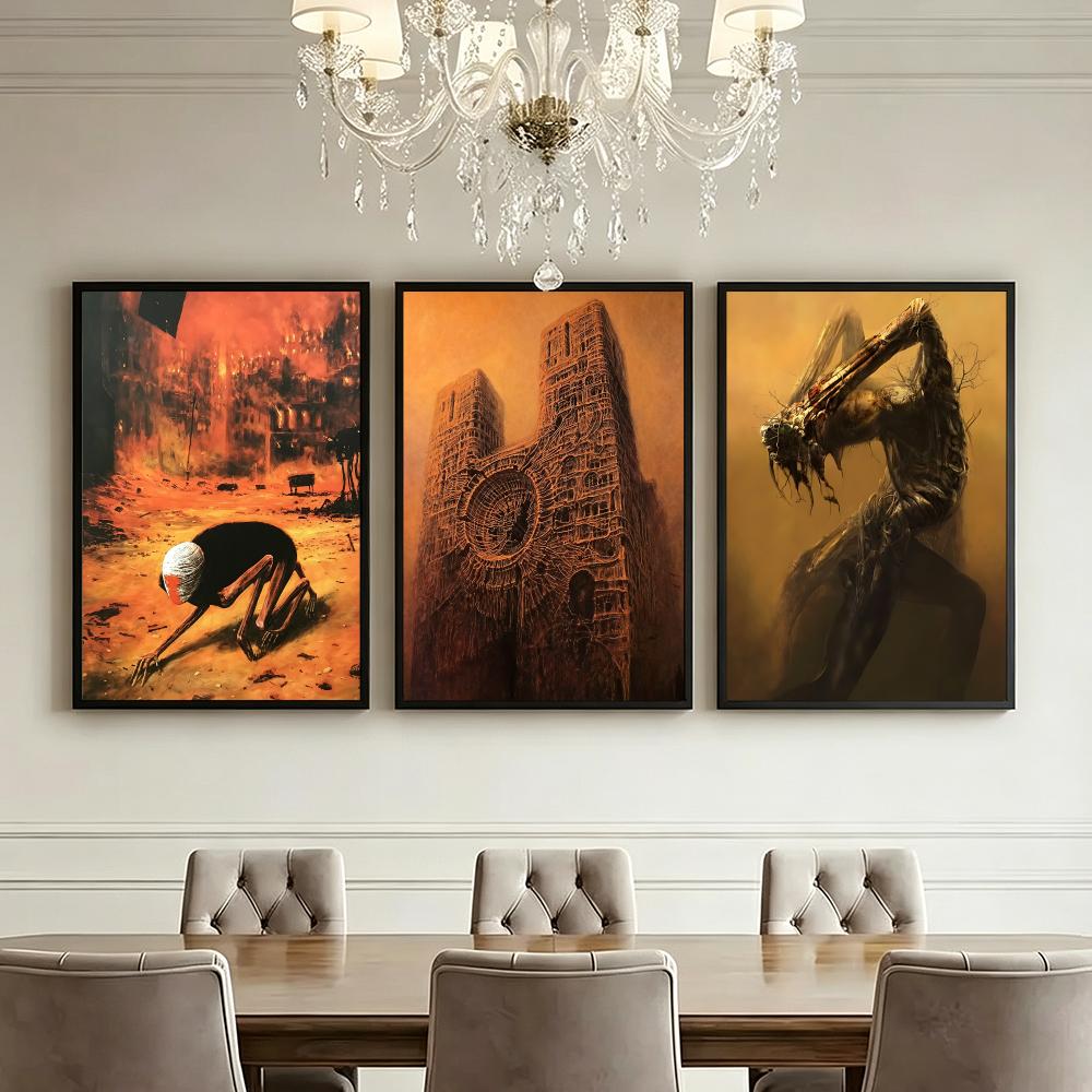 actor Zdzislaw Beksinski Poste - Luxury Lifestyle Wallpaper ulasan dan harga