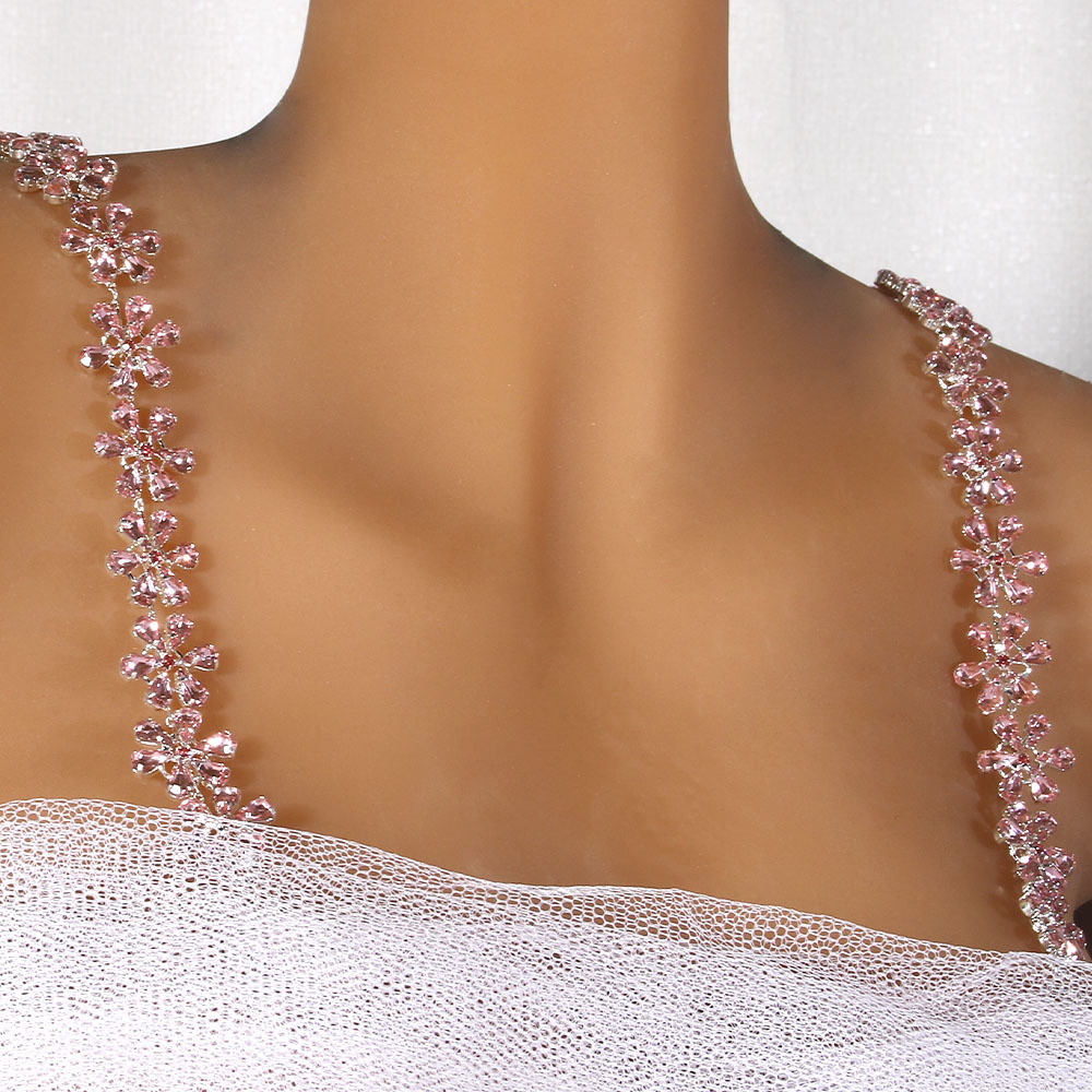 Floral Shoulder Strap for Wome - Velvet Jewelry Box ulasan dan harga
